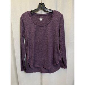 Road Runner Sport SKU 7682 Womens Purple Long Sleeve Performance Top Size S